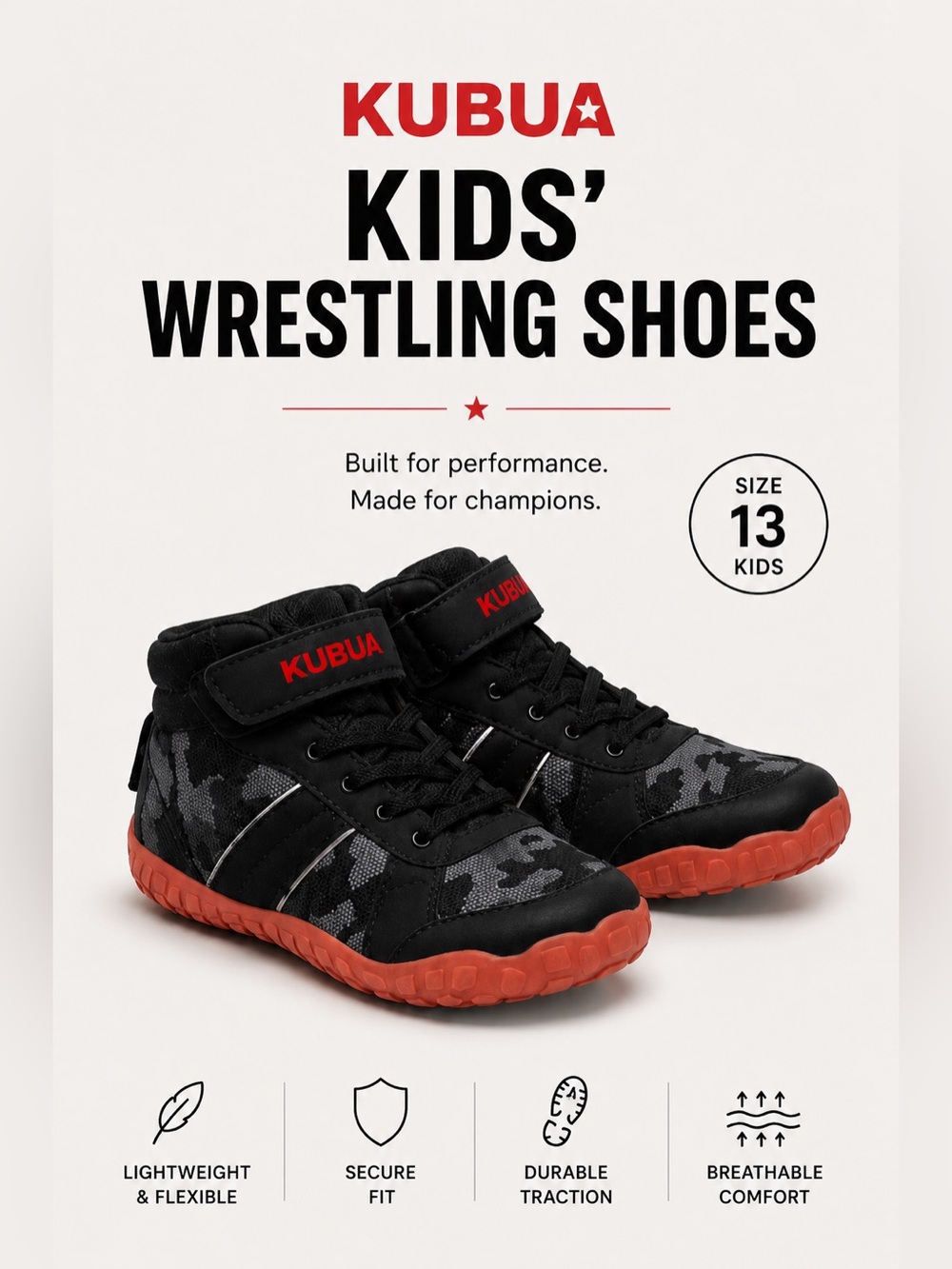 Wrestling Shoes Kids size 13